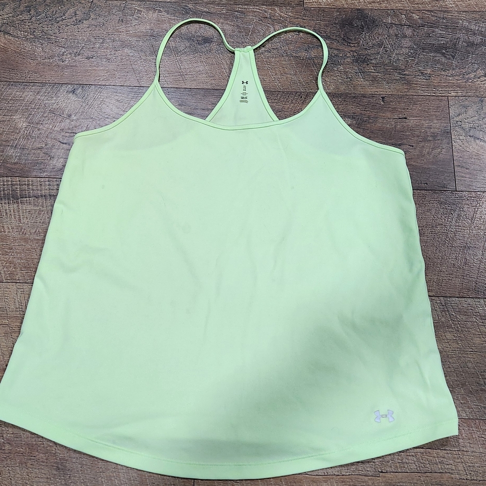 Under Armour Women's Light Green Tank Top